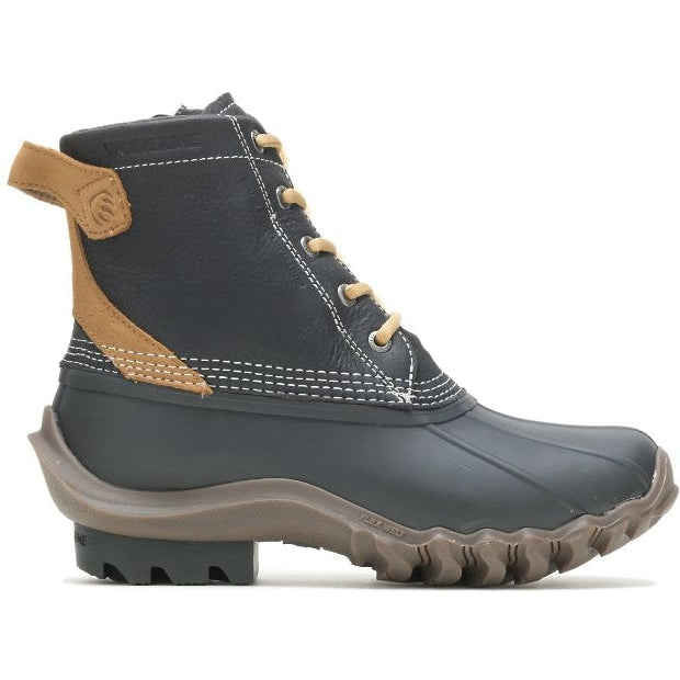 Wolverine Women's Torrent Waterproof Duck Boot - Black - W880226 5 / Medium / Black - Overlook Boots