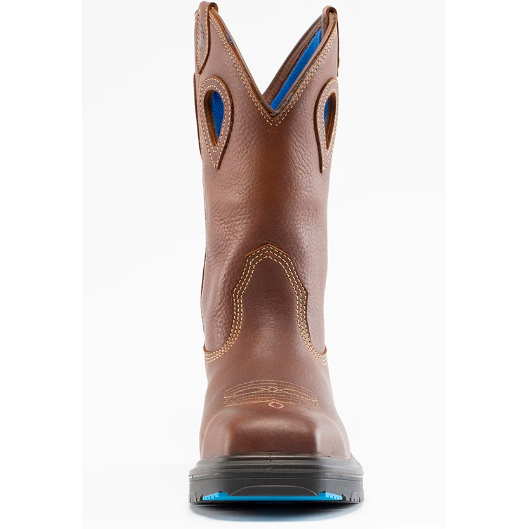 Steel Blue Men's Blue Heeler Steel Toe WP Western Work Boot - Brown - 813945  - Overlook Boots