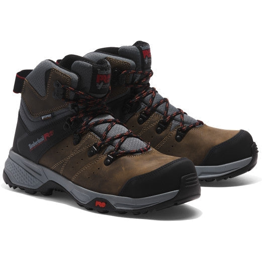 Timberland Pro Men's Switchback Comp Toe WP Hikers Work Boot -Brown-TB0A5SZ3214 7 / Medium / Brown - Overlook Boots