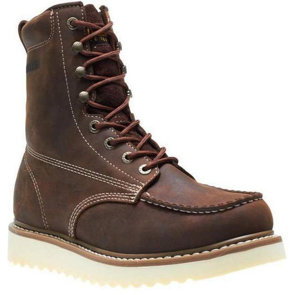 Wolverine 8 inch store moc toe boots